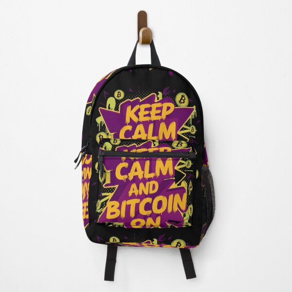 Item preview, Crypto Evolution Keep Calm and Bitcoin On designed and sold by RadDeck.