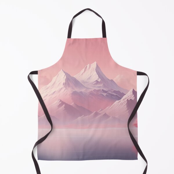 Item preview, Pink Sakura Tree Snowcapped Mountains Artwork designed and sold by PrecisionByAJSM.