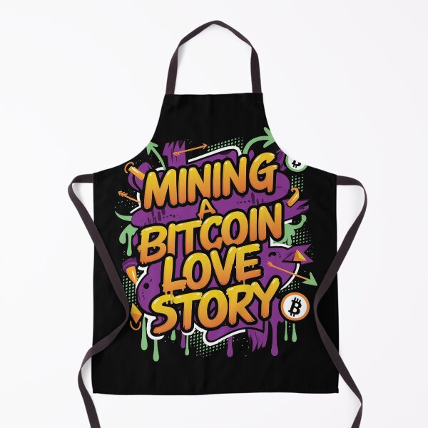 Item preview, Mining A Bitcoin Love Story Crypto Strength designed and sold by RadDeck.