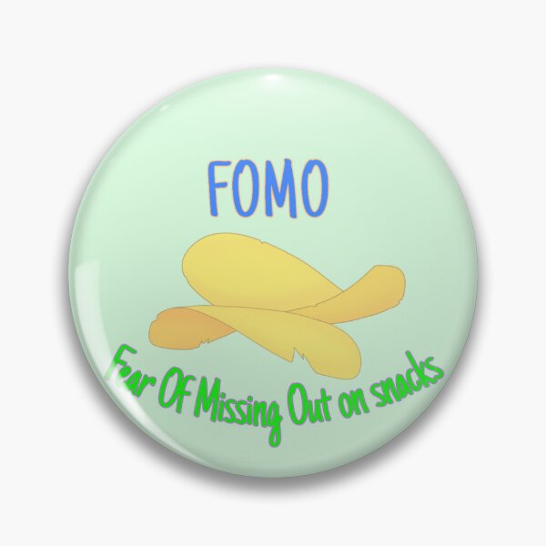Item preview, FOMO : Fear Of Missing Out on Snacks Design | Chip and potato designed and sold by JJMasters.