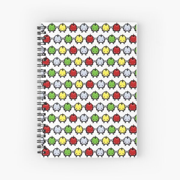 Junimo Pattern Spiral Notebook