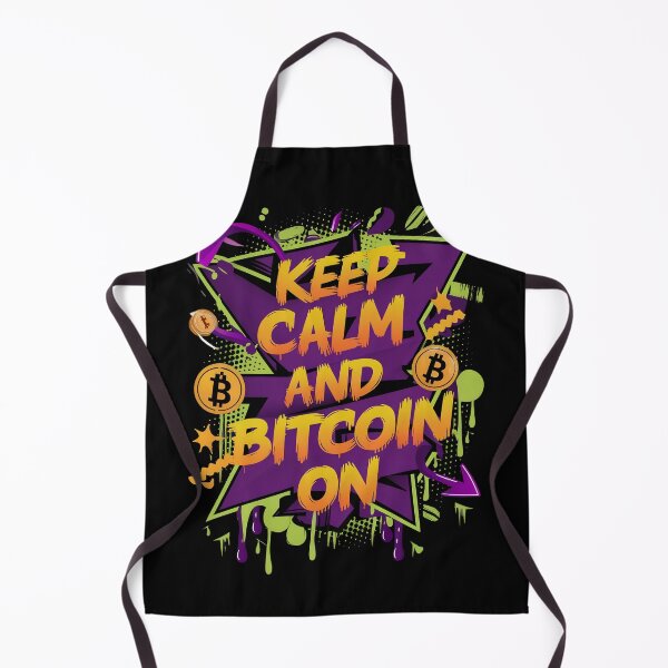 Item preview, Keep Calm and Bitcoin On Bitcoin Spark designed and sold by RadDeck.