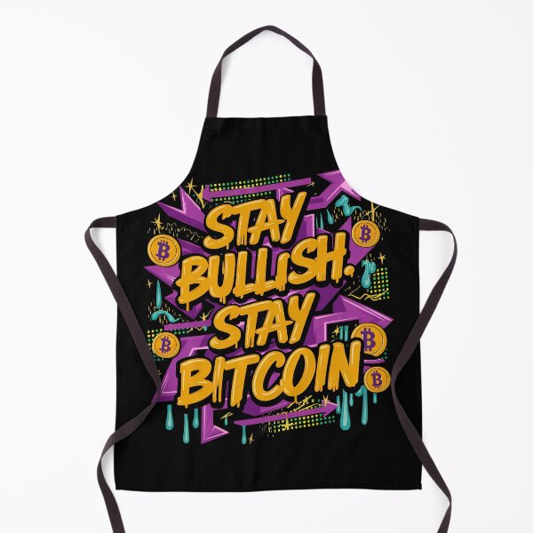 Item preview, Stay Bullish Stay Bitcoin Crypto Pulse designed and sold by RadDeck.