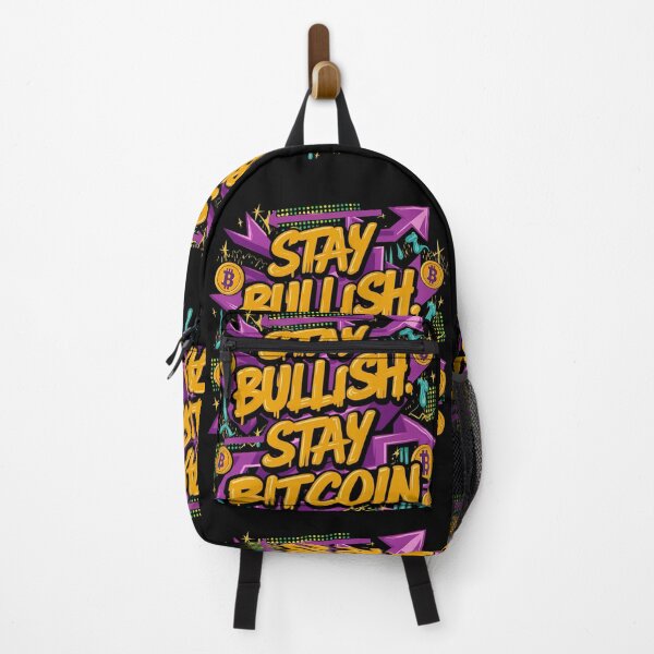 Item preview, Stay Bullish Stay Bitcoin Crypto Pulse designed and sold by RadDeck.