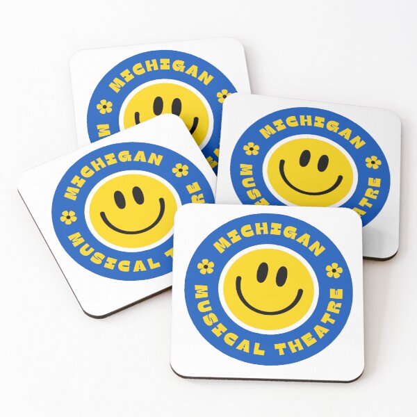 Item preview, Michigan Musical Theatre smiley face designed and sold by Christine Chupailo.