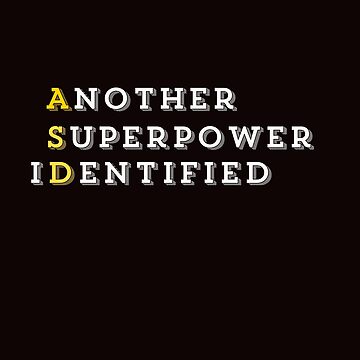 Artwork thumbnail, ASD Another Superpower Identified by simplestic