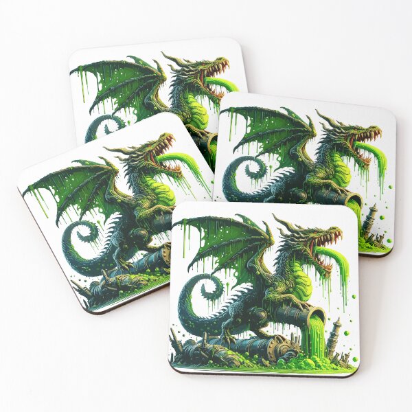 Item preview, Acid Dragon with Toxic Barrel designed and sold by Xsquilax.