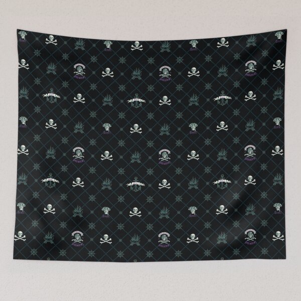 Item preview, Nautical Pirates Pattern designed and sold by KyokoRox.
