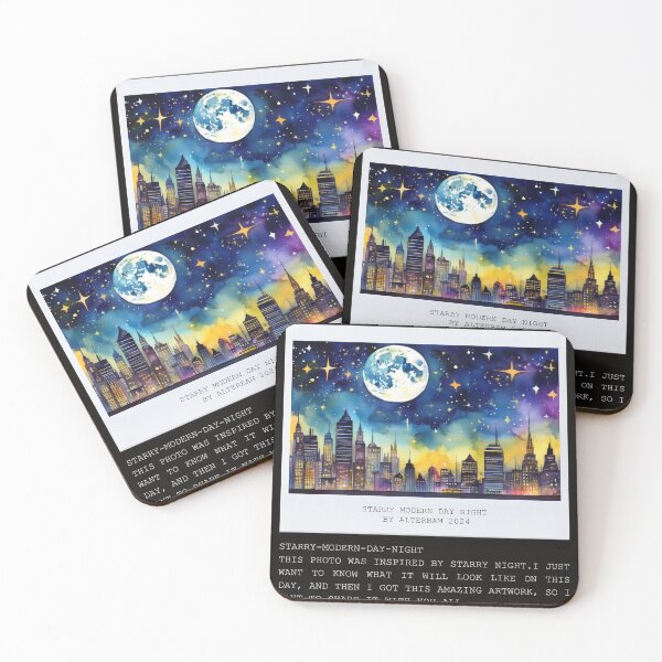 Item preview, STARRY MODERN DAY NIGHT designed and sold by VariantME.