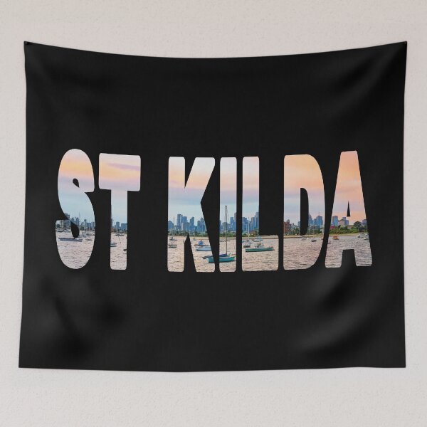 Item preview, ST KILDA - Melbourne Victoria Australia Sunset Glow designed and sold by Adam Gormley.