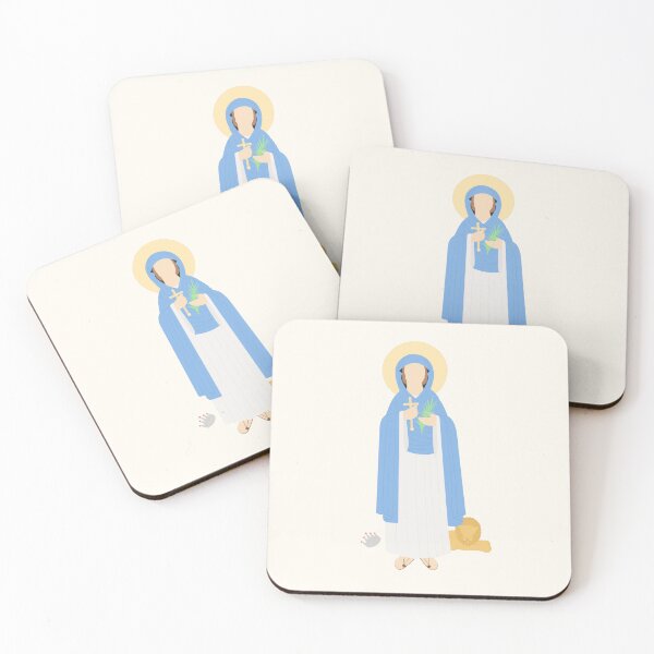 Item preview, Saint Anna Simone the Humble Queen designed and sold by CopticByDesign.
