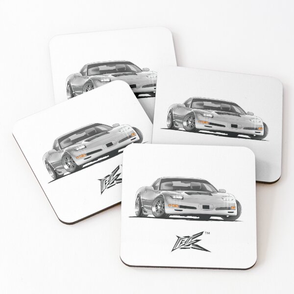 Item preview, corvette c5 white  designed and sold by NaquashM.