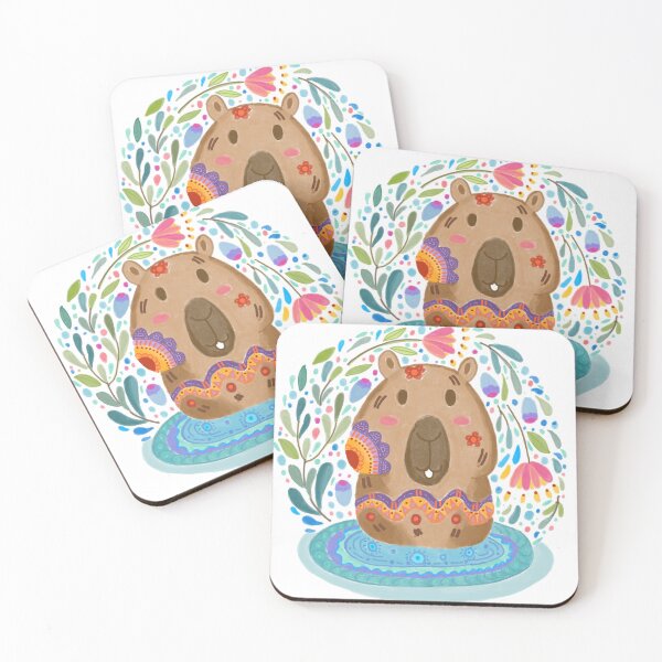 Item preview, Capybara cascade   designed and sold by HappyHatty.