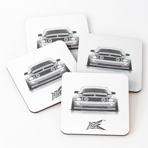 Item preview, ford mustang s197 widebody white  designed and sold by NaquashM.