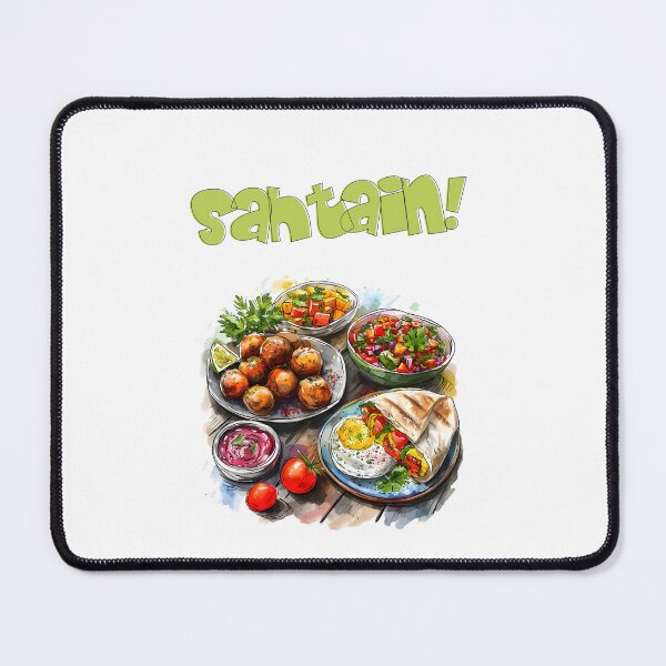 Item preview, Sahtain - Delicious Arabic Breakfast | Embrace the Charm of a Traditional Morning Meal with Vegan, Healthy, and Organic Ingredients- فلافل زيت بيض أكل عربي designed and sold by FUNqoosh.