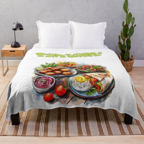Item preview, Sahtain - Delicious Arabic Breakfast | Embrace the Charm of a Traditional Morning Meal with Vegan, Healthy, and Organic Ingredients- فلافل زيت بيض أكل عربي designed and sold by FUNqoosh.