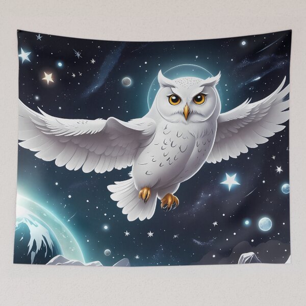 Item preview, White owl ice planet designed and sold by Astralia.