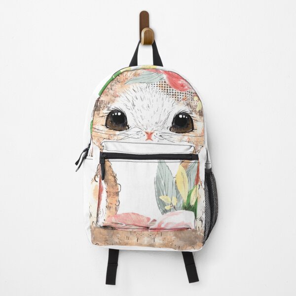 Item preview, Semi-realistic drawings of a wild animals decorated with flowers No.01 designed and sold by Cawchiwit.
