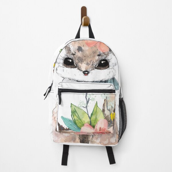 Item preview, Semi-realistic drawings of a wild animals decorated with flowers No.02 designed and sold by Cawchiwit.