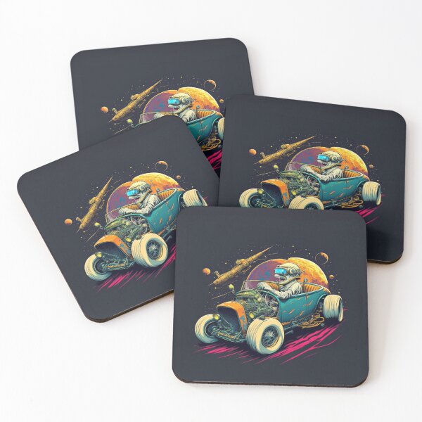 Item preview, Space Racer Mummy in a Hot Rod designed and sold by Sillytoe.