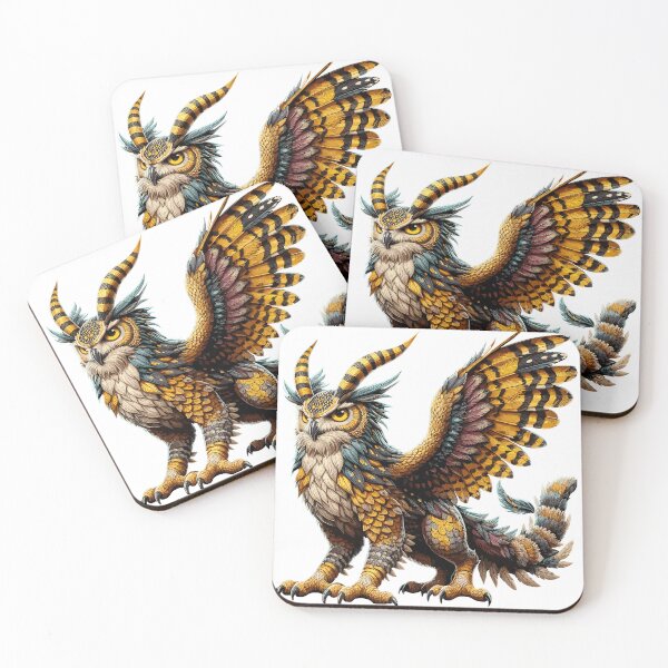 Item preview, Great Horned Owl Dragon (#4) designed and sold by Xsquilax.