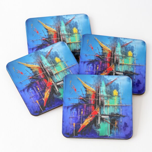Item preview, Blue square designed and sold by andreisky.