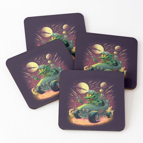 Item preview, Space Goblin Hot Rodder designed and sold by Sillytoe.