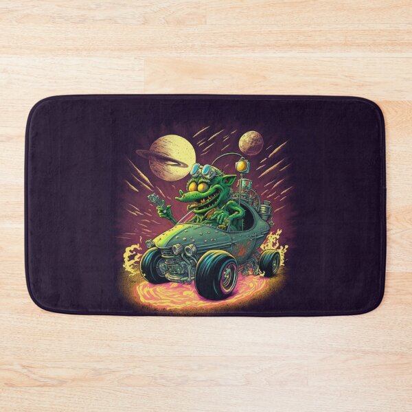 Item preview, Space Goblin Hot Rodder designed and sold by Sillytoe.