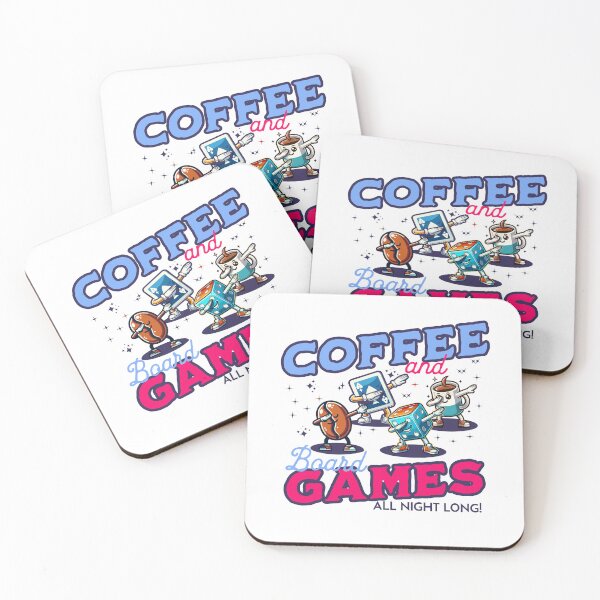 Item preview, Boardgames - Coffee and Games designed and sold by strokli.