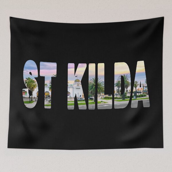Item preview, ST KILDA - Baths Melbourne Victoria Australia Sunset Glow designed and sold by Adam Gormley.