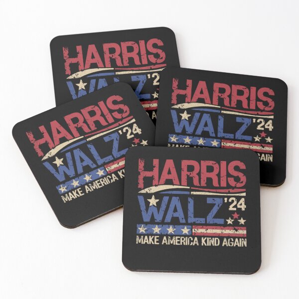 Artikelvorschau, Harris Walz 2024 Stars Demokrat entworfen und verkauft von Meow-Merch-Co-1.