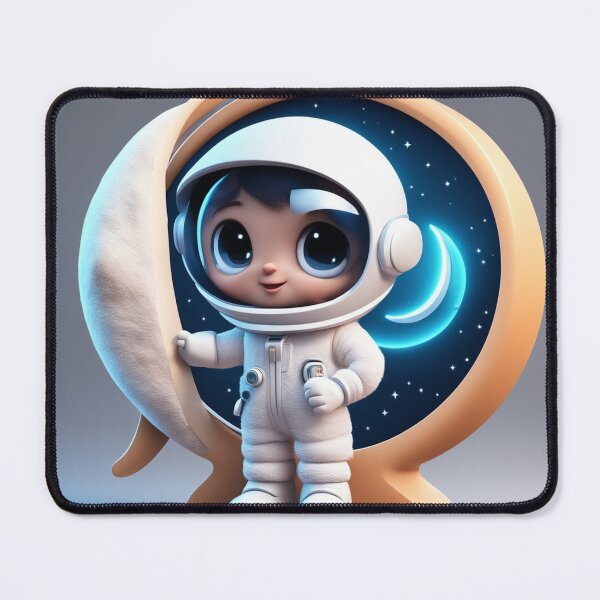 Item preview, Cute Astronaut Holding Moon Board Cartoon Vector Icon designed and sold by hjian8219.