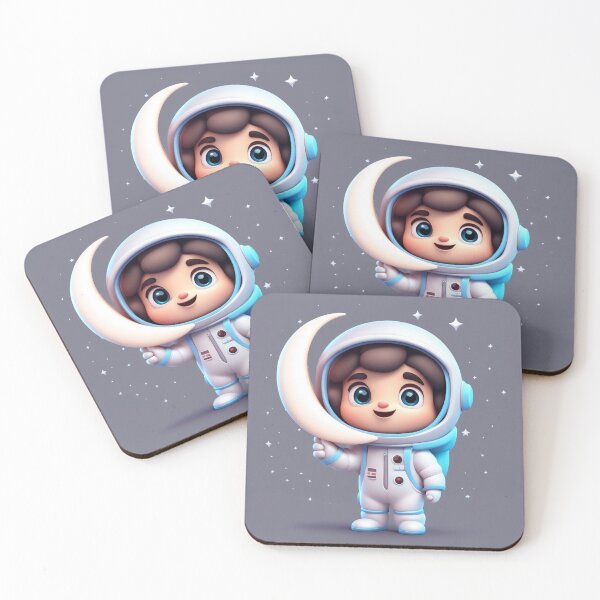 Item preview, Cute Astronaut Holding Moon Board Cartoon Vector Icon designed and sold by hjian8219.
