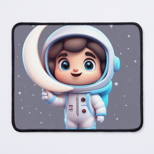 Item preview, Cute Astronaut Holding Moon Board Cartoon Vector Icon designed and sold by hjian8219.