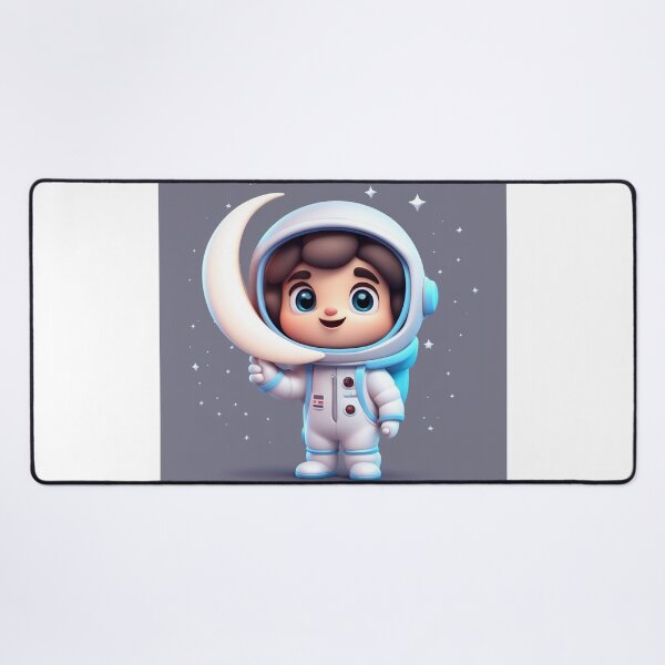 Item preview, Cute Astronaut Holding Moon Board Cartoon Vector Icon designed and sold by hjian8219.