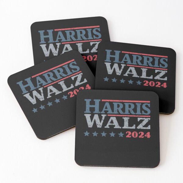 Artikelvorschau, Harris Walz 2024 Stars Demokrat entworfen und verkauft von Meow-Merch-Co-1.