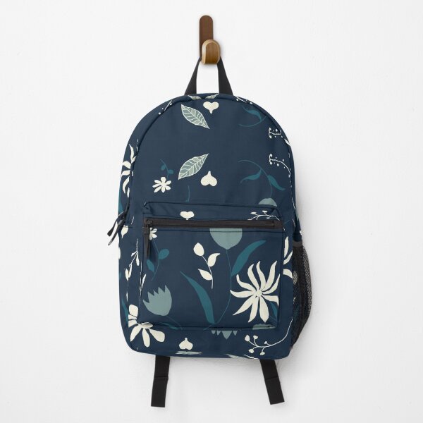 Item preview, Blue flowers floral design flannel flower designed and sold by handmadehipsters.