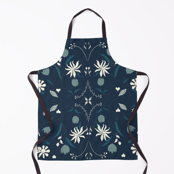 Item preview, Blue flowers floral design flannel flower designed and sold by handmadehipsters.
