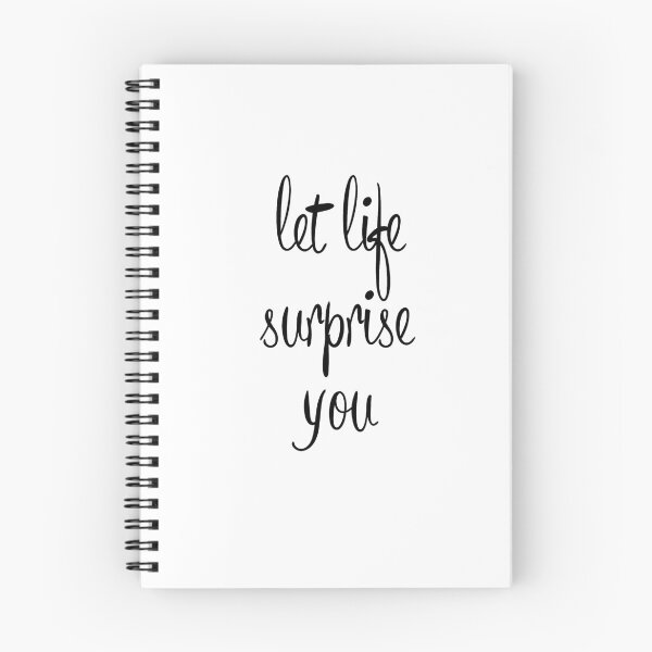 Item preview, Let life surprise you inspirational motivational quote handwriting typography tumblr  designed and sold by vanessavolk.
