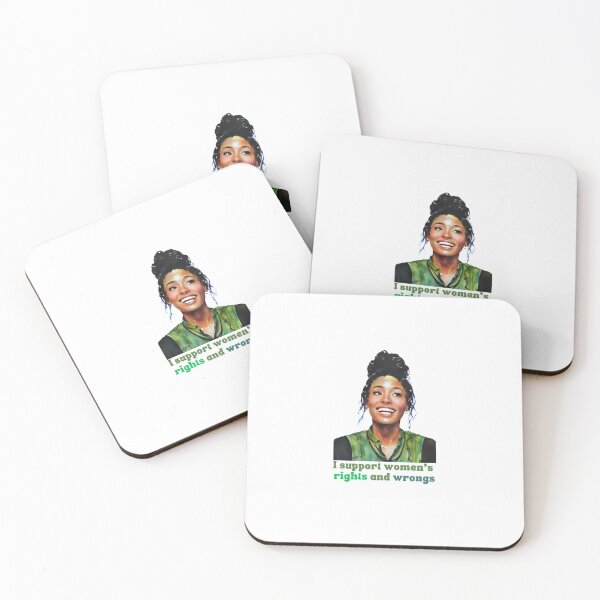 Item preview, "I support women's rights and wrongs" Serena Quote sticker designed and sold by MoBark-Designs.