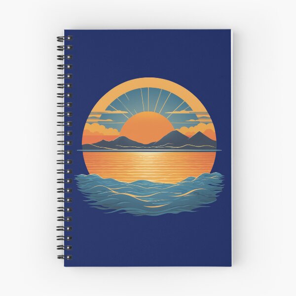 Item preview, Golden Horizons: Sunset Over Tranquil Waters designed and sold by HAFIZ-DP.