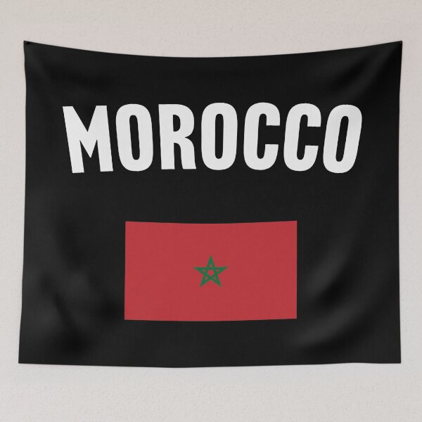 Item preview, Morocco Flag designed and sold by PaulSDesign.