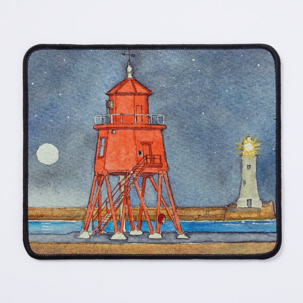 Item preview, Herd Groyne Lighthouse, South Shields, England. designed and sold by John Ray.