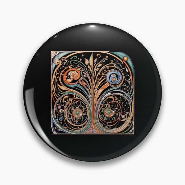 Item preview, Abstract art reminiscent of Art Nouveau designed and sold by Pflugart.