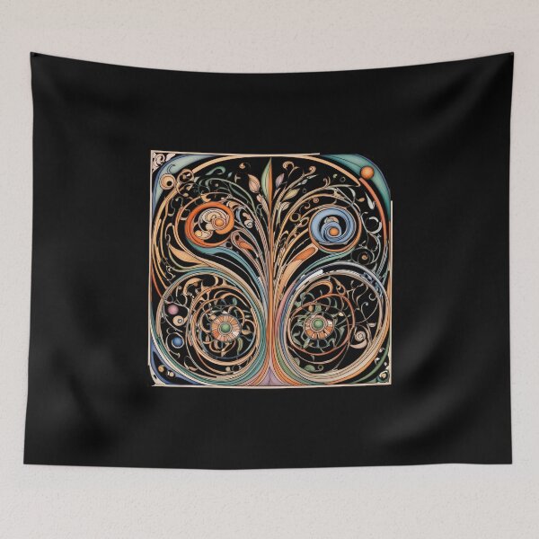 Item preview, Abstract art reminiscent of Art Nouveau designed and sold by Pflugart.
