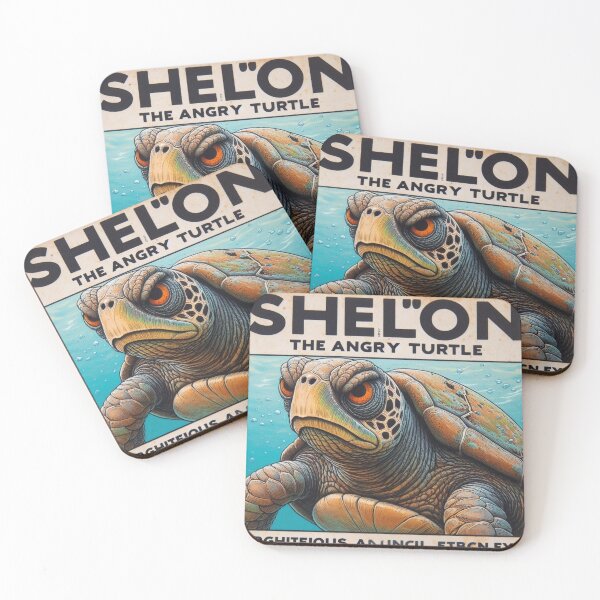 Item preview, Capture Poster of Shelton The Angry Turtle designed and sold by TwoThirteen.