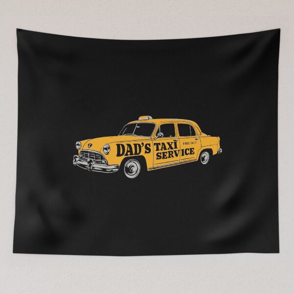 Item preview, Dad's Taxi Service Funny Gift for Fathers Chauffeur Pop Pa designed and sold by w1ckerman.