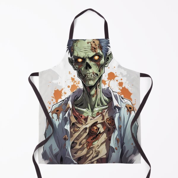 Item preview, Zombie #1 Halloween autumn scary spookey monster designed and sold by DigitalBazaar-.