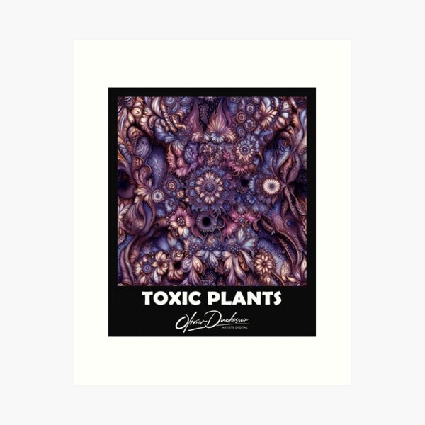 Aperçu de l'œuvre Toxic plant 89 créée et vendue par olivier duchossoir.