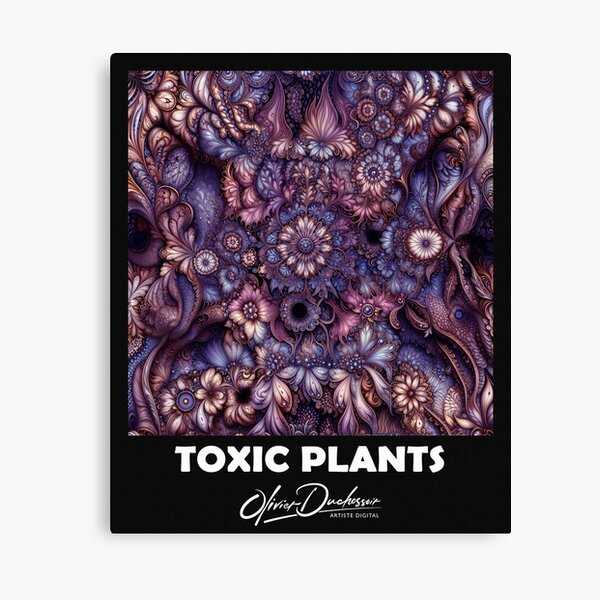 Aperçu de l'œuvre Toxic plant 89 créée et vendue par olivier duchossoir.
